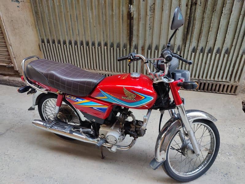 Honda CD 70, Model 2019, Register 2020 0