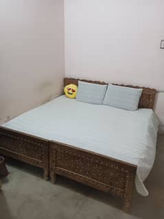 2 single bed