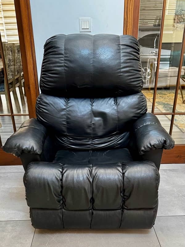 Recliner Chair Black 0