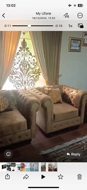 7 seater sofa set (3x2x1x1) 1