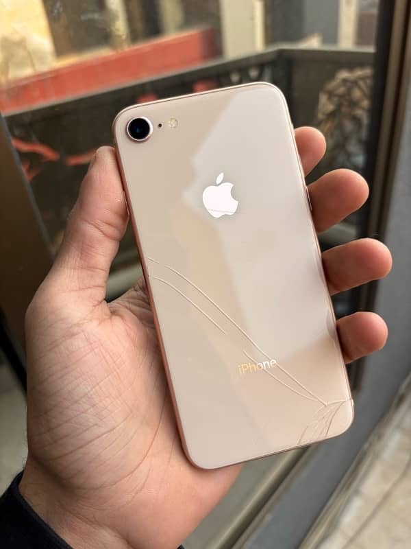 iPhone 8 pta approved kit only 64 gb urgent sale. 2