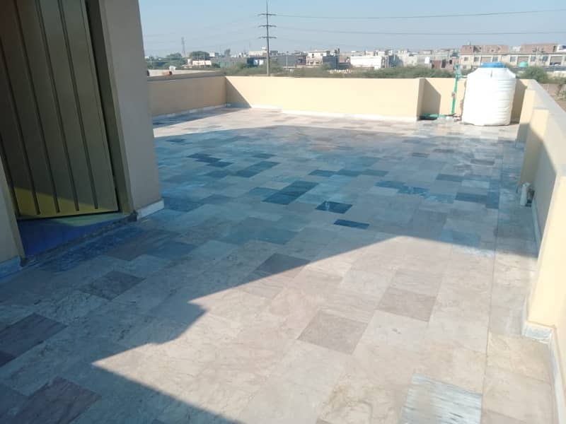 5 Marla Brand New Beautiful House for sale in Punjab University Employee Corporative housing society 18