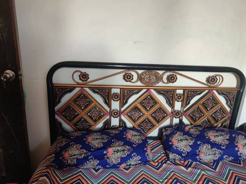 iron ka bad with matress bad ki good condition matress normal 1