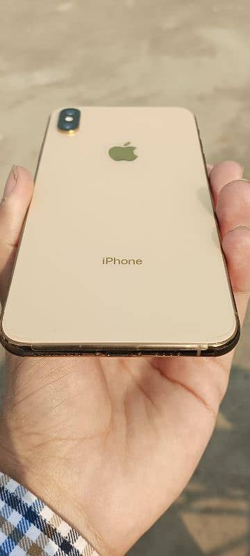 iphone xs max non pta factory unlock 256gb gold 0