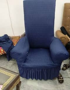 2x High back Chair + Mirror Table Urgent sale Cheap price