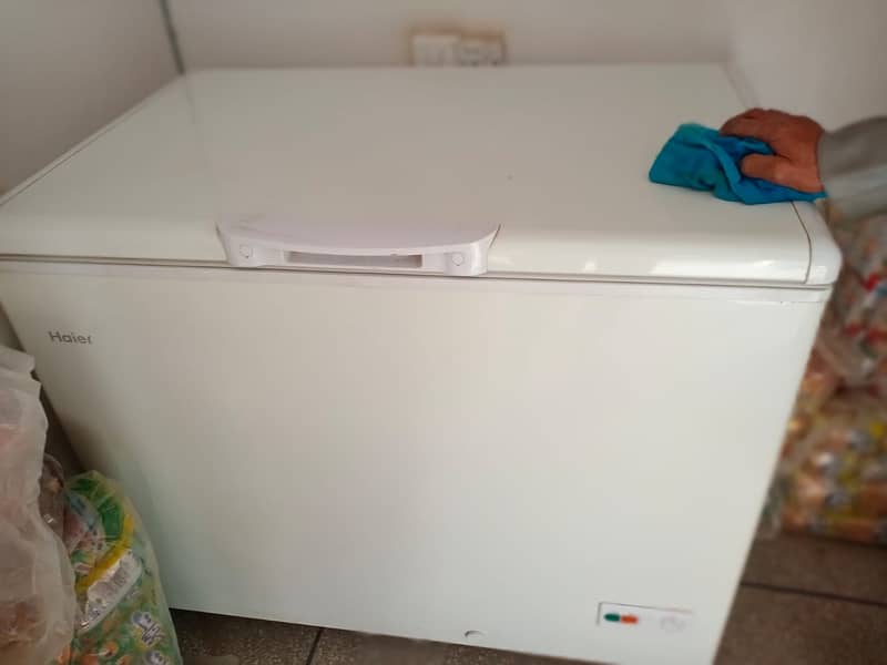 Haier HDF-345SD Single Door Chest Deep Freezer 1