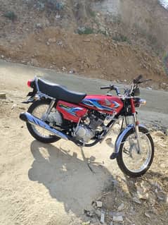 Honda Cg 125 model 2024 Mirpur Ajk Rigester