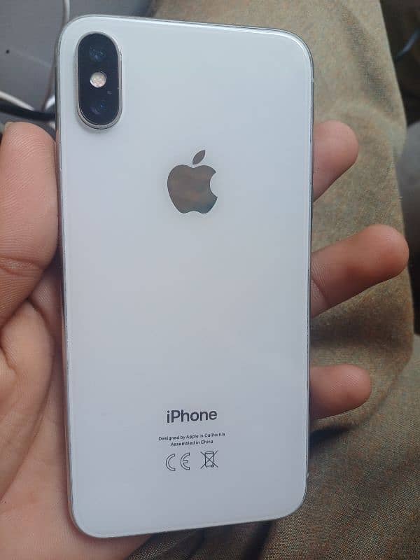 iphone x 64GB non pta panel change but original batry100condition 10/9 0