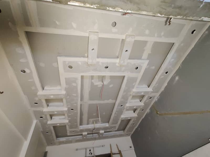 Pop ceiling /false ceiling / gypsum ceiling /2 by 2 ceiling 0