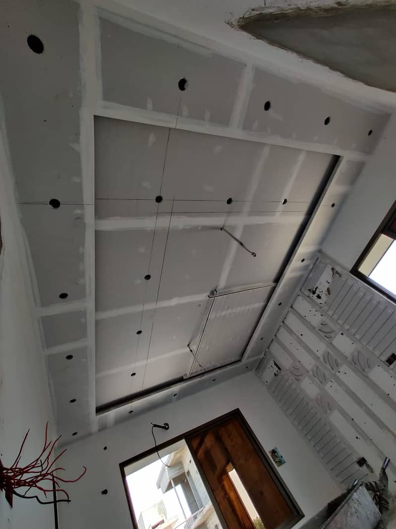 Pop ceiling /false ceiling / gypsum ceiling /2 by 2 ceiling 11