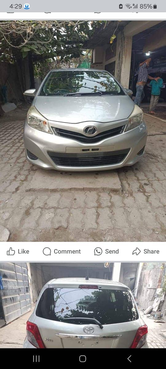 2017 register Toyota Vitz 2013 Auto 7