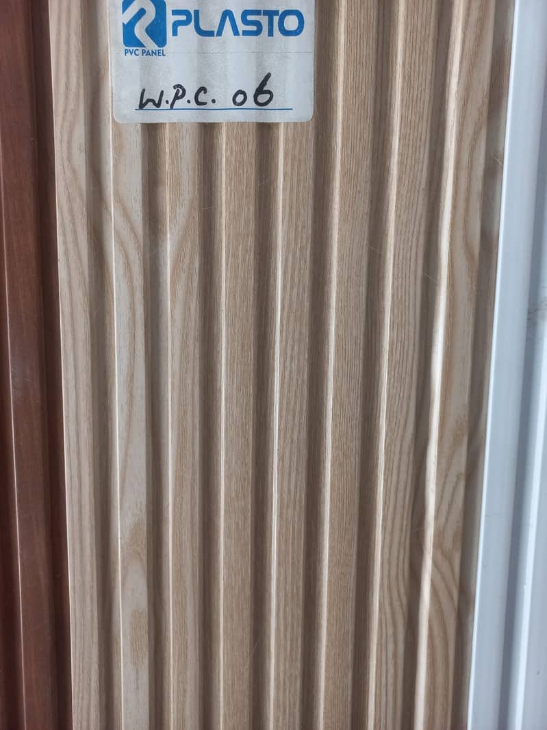 PVC wall panel - wallpanel - wooden panel -Wpc wall panel-Fluted pane 1