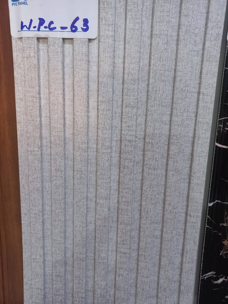 PVC wall panel - wallpanel - wooden panel -Wpc wall panel-Fluted pane 6