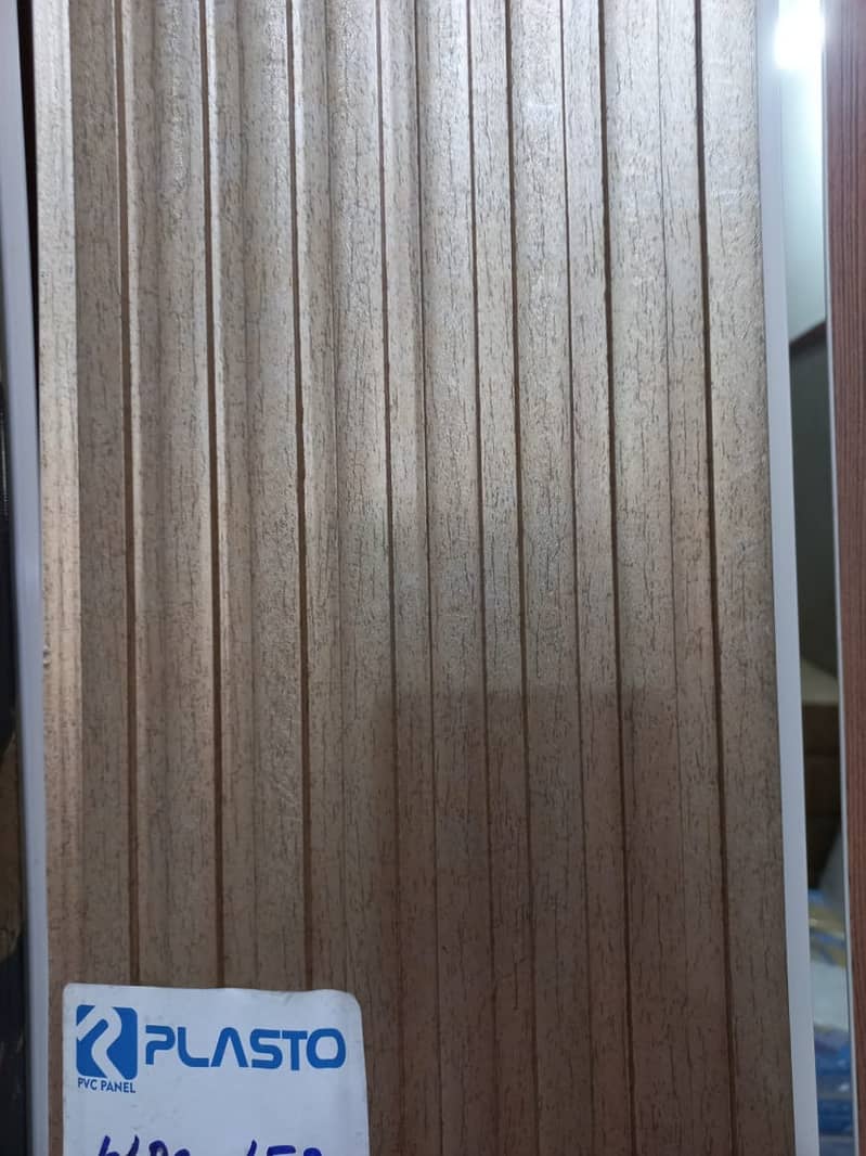 PVC wall panel - wallpanel - wooden panel -Wpc wall panel-Fluted pane 7