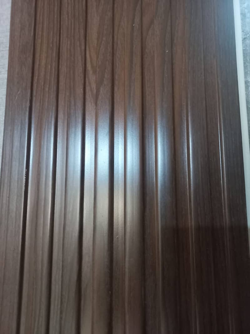 PVC wall panel - wallpanel - wooden panel -Wpc wall panel-Fluted pane 8