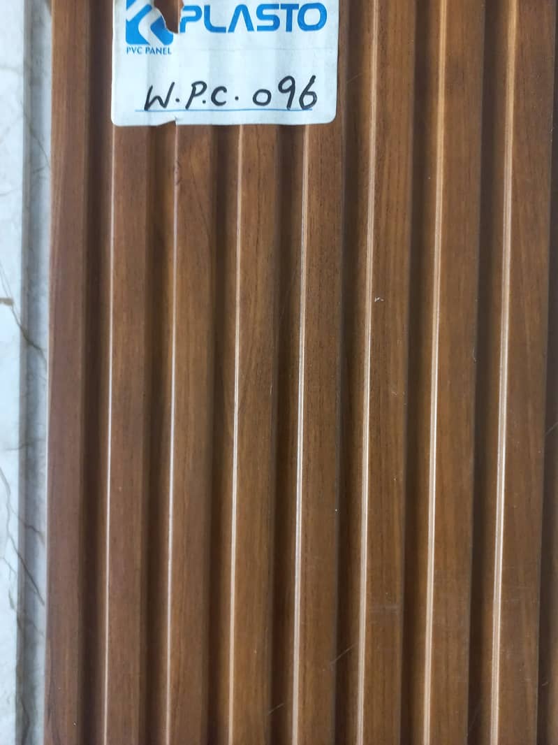 PVC wall panel - wallpanel - wooden panel -Wpc wall panel-Fluted pane 11