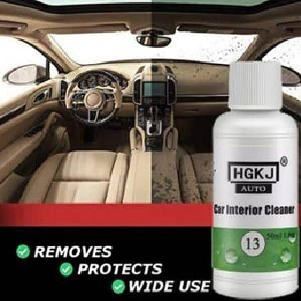 car leather seats Interiors cleaner for car 50 ml 0