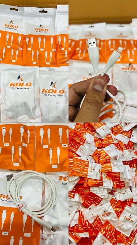 KOLO branded fast charging cable 3