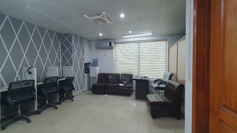 Area 350 square Feet Brand New Corporation Office Available For Rent in Main Boulevard Road Gulberg 3 Lahore 0