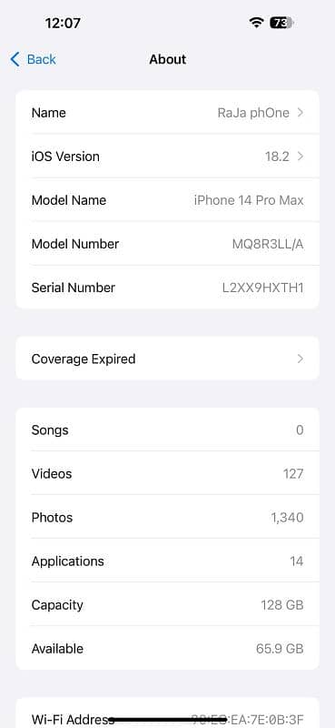 iphone 14 pro max jv 128gb 6