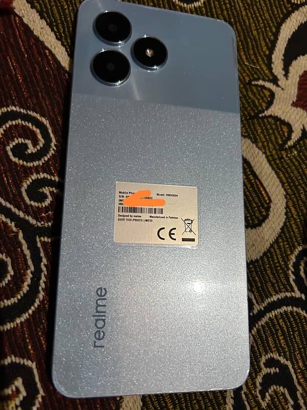 Realme Note 50 Complete Box 10by10 Condition 0