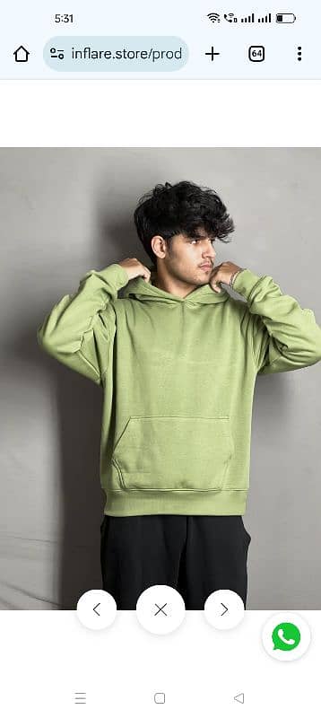 Oversized Hoodies 320 GSM 0