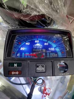 70 cc motorcycle speedometer with led light