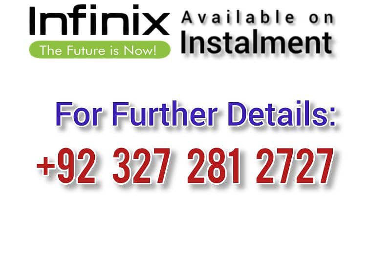 Only Latest model of Infinix (monthly base) 1