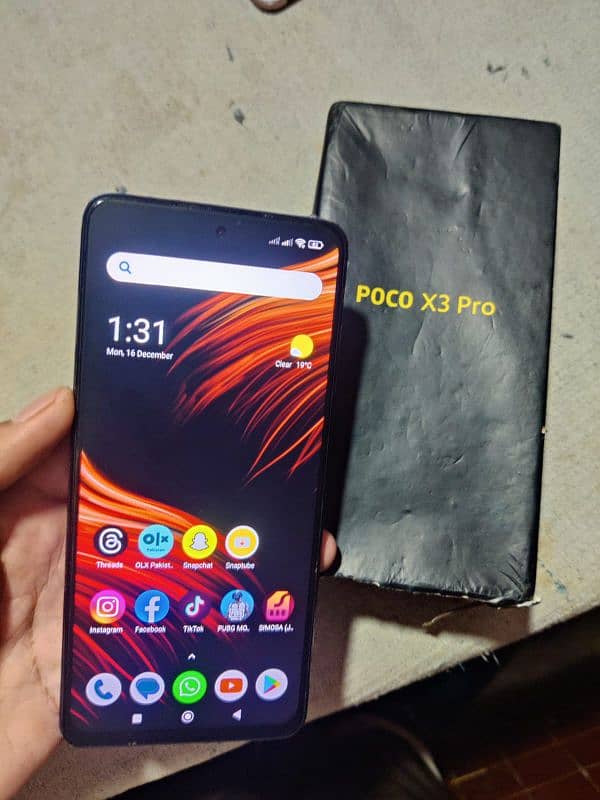 Poco X3 pro 8gb 256gb pta approved 0