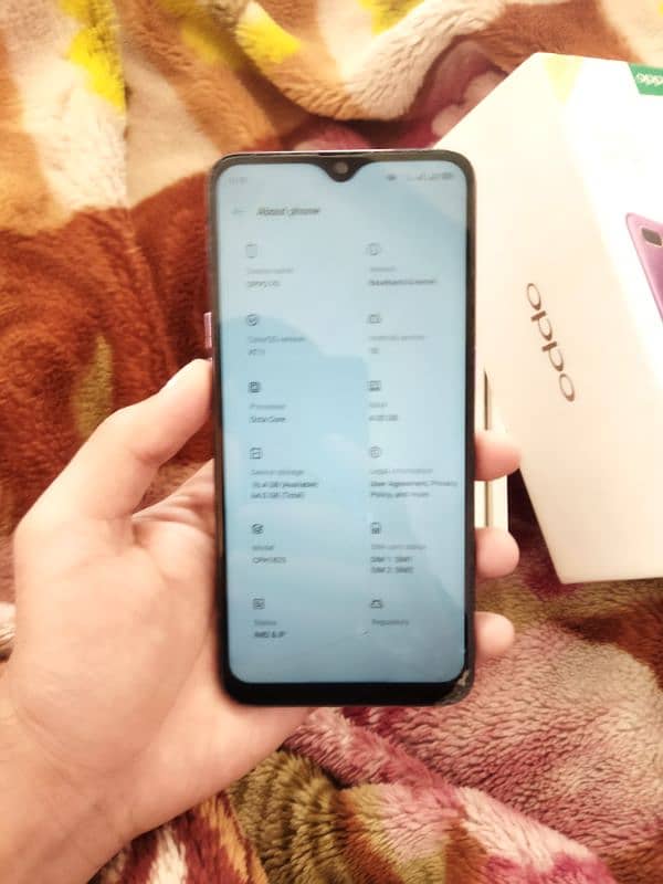 Oppo f9 4/64gb with box official 10