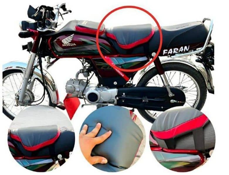 1 piece bike seat cushion 6