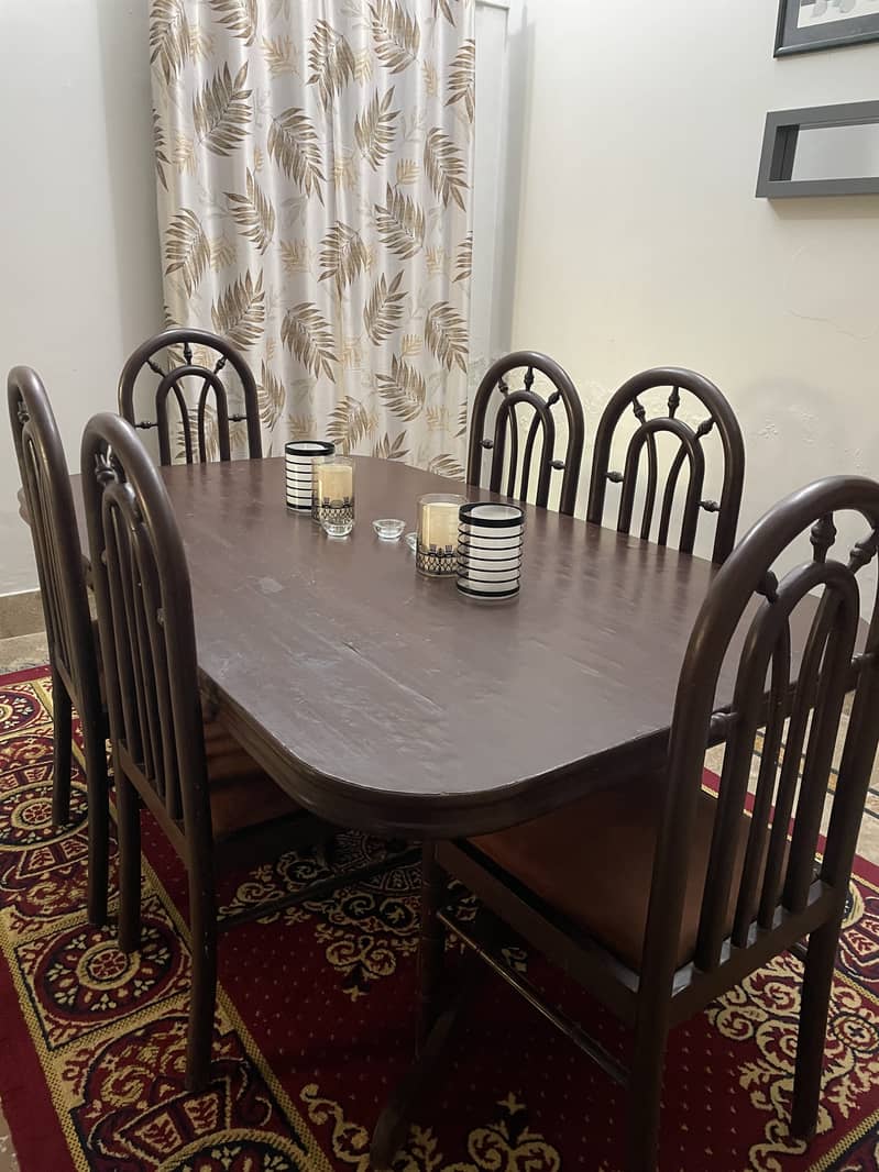 6 seater dinning table for sale 4