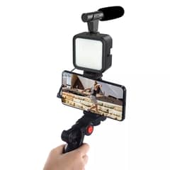 All-in-One AY-49 Video Vlogging Kit – Complete Video Making Kit