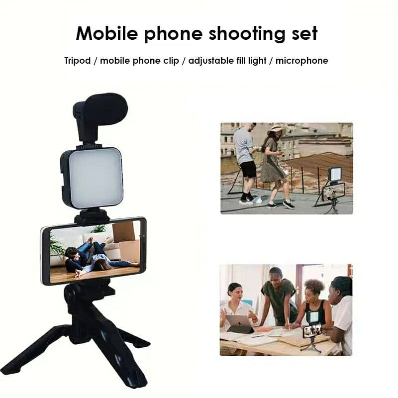 All-in-One AY-49 Video Vlogging Kit – Complete Video Making Kit 2