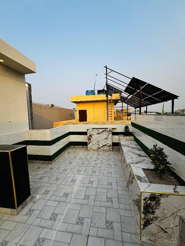 5 Marla Brand New A+ Grade Construction House For Sale In Gulshan E Lahore Housing Society Near Wapda Town At Khiyaban E Jinnah Road 12