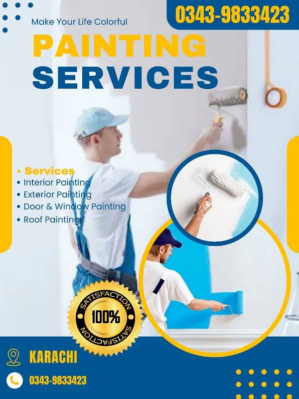 Painting Services Available In Karachi 10