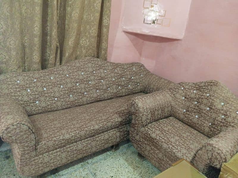 wooden Sofas 5 seater 1