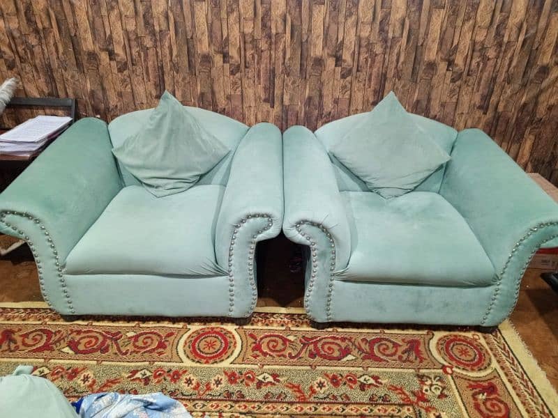 5 seater sofa ha foam kapra sab all ok ha 2