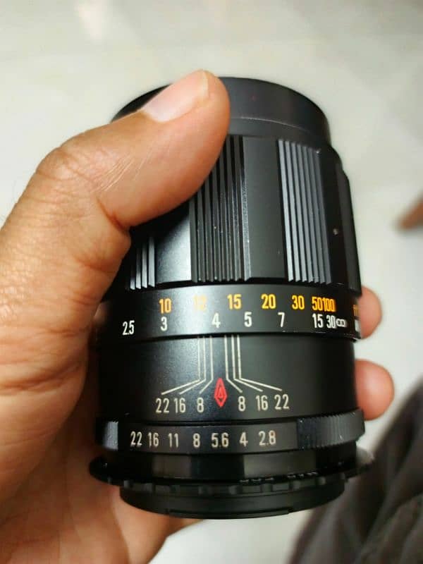 135mm f2.8 manual focus lens with canon adopter 0