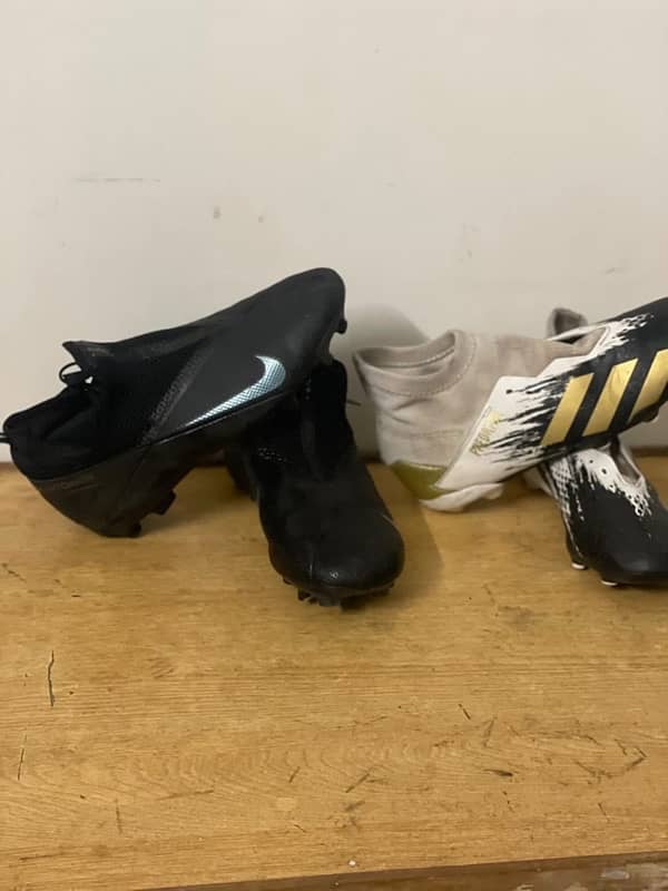 nike and adidas football shoes 0