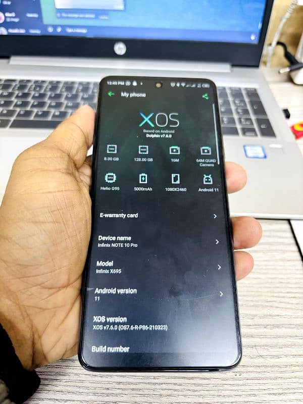 Infinix Note 10 pro 8/128 2