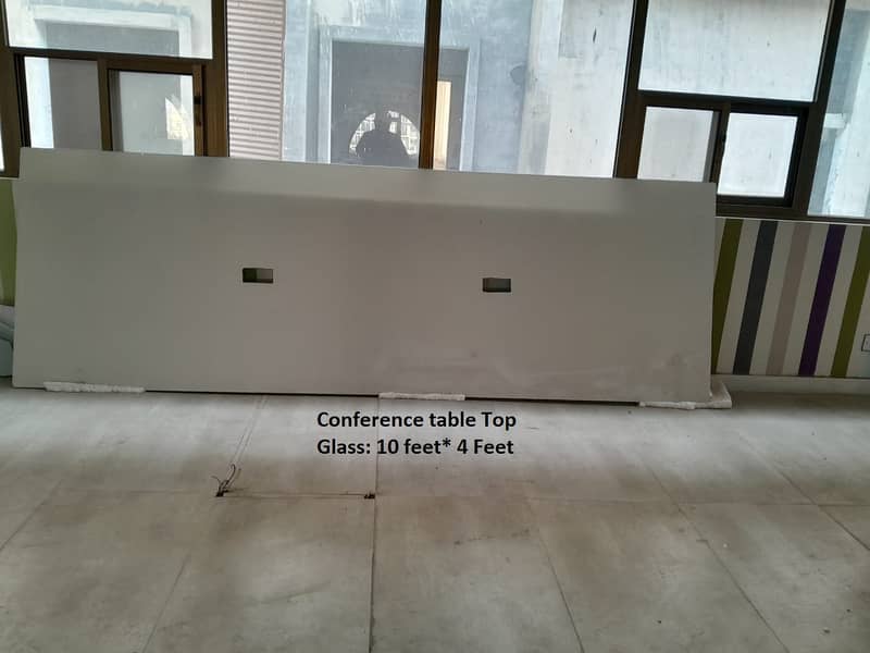 Glass door and Conference Table Top Glass for sale 1