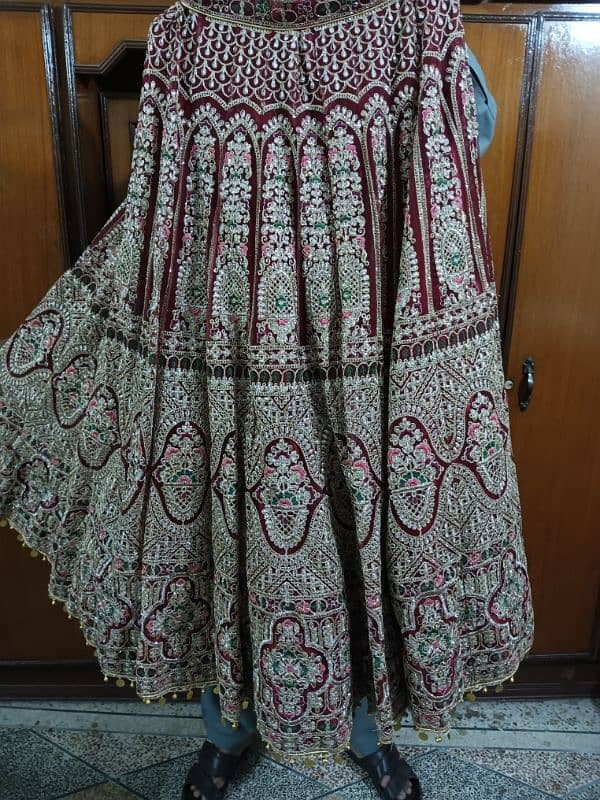 Bridal lehnga Kashees styl 3