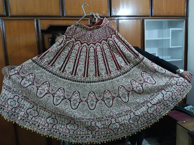 Bridal lehnga Kashees styl 4