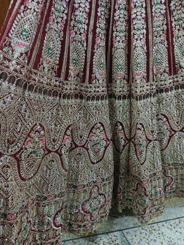 Bridal lehnga Kashees styl 6