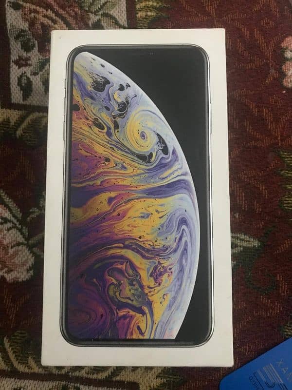 XS Max 256GB Original Box only 0