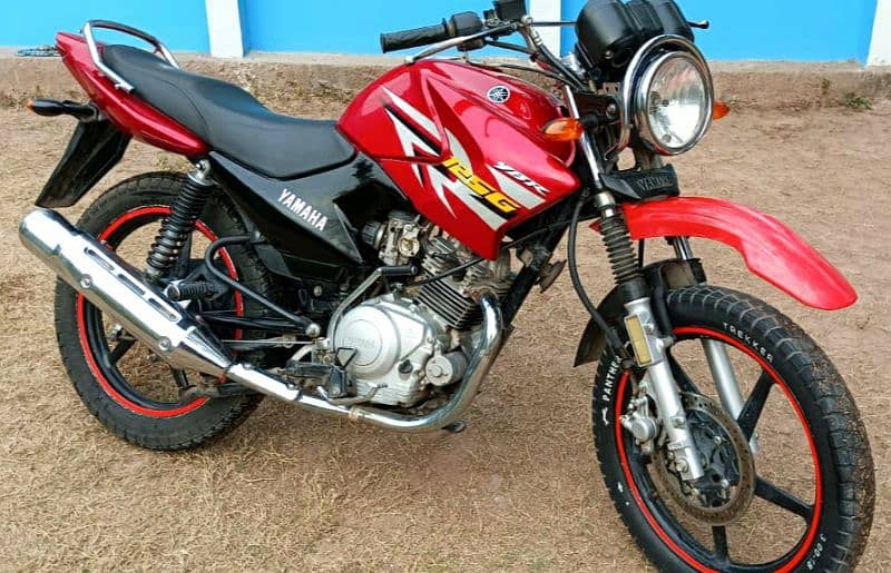 Yamaha YBR-G 2017 muzaffarabad registered 2