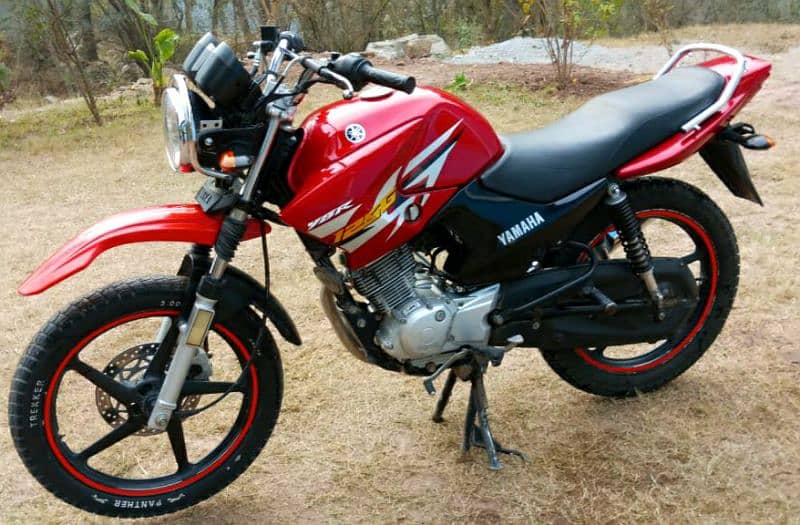 Yamaha YBR-G 2017 muzaffarabad registered 4