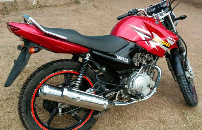 Yamaha YBR-G 2017 muzaffarabad registered 6