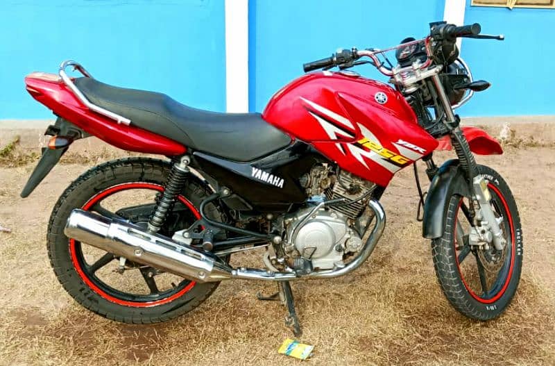 Yamaha YBR-G 2017 muzaffarabad registered 7